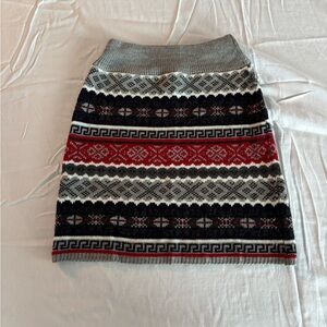 Sweater Project Mini Knit Skirt 🧶